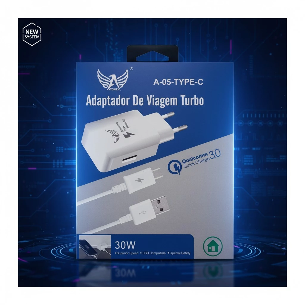 Carregador completo Tipo C