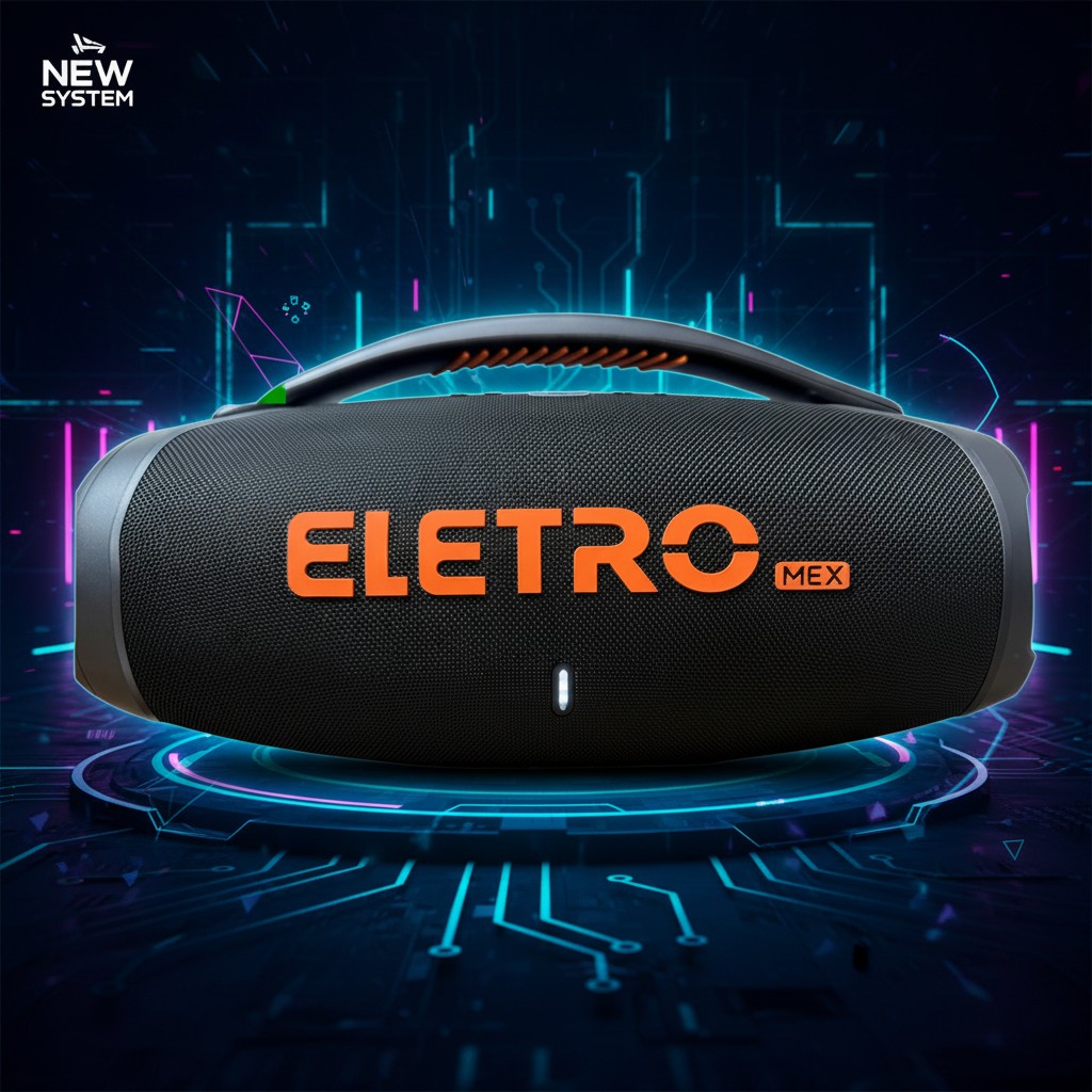 Caixa De Som Bluetooth Rgb EL-1127