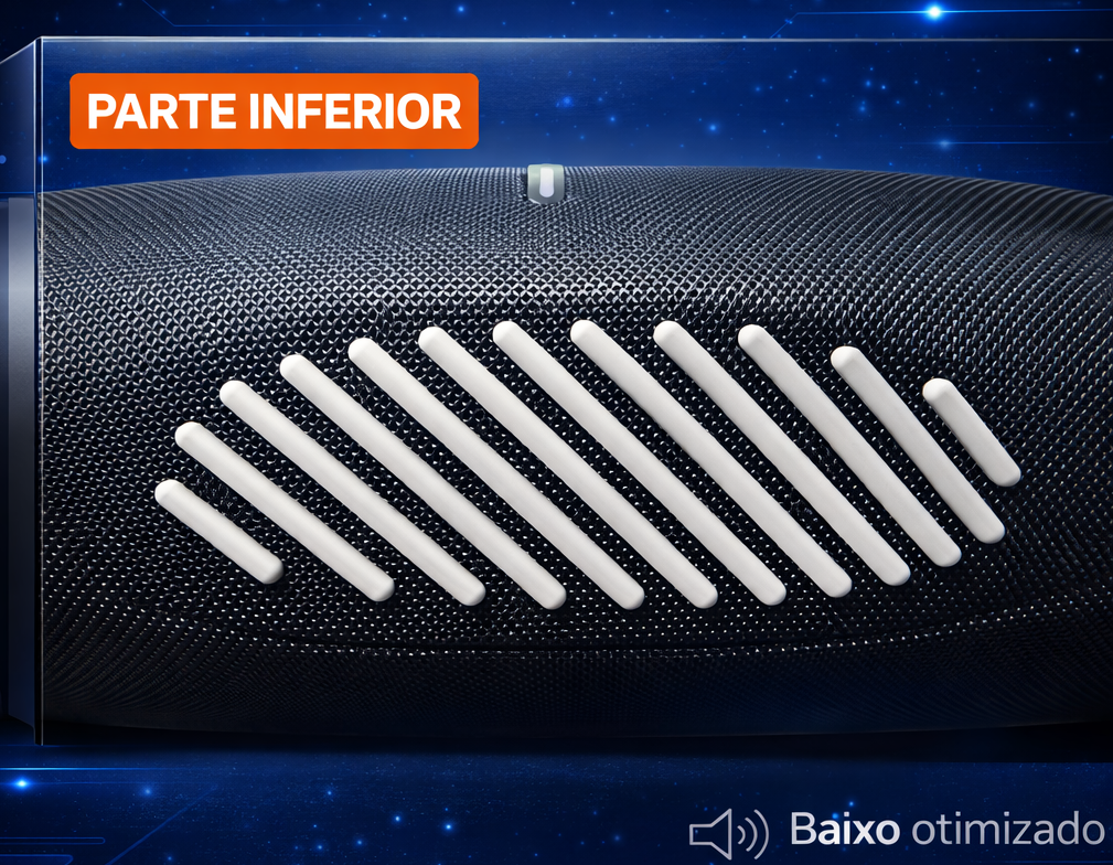 Caixa De Som Bluetooth Rgb EL-1127 - 4